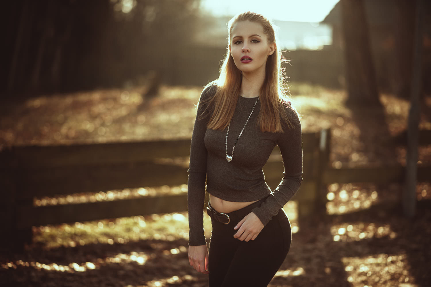 Outdoor Backlit Portrait