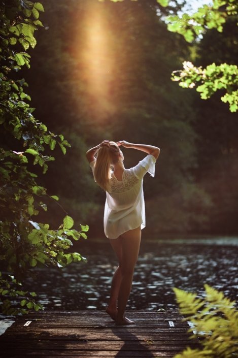 Sensual Lifestyle am See, Model Lisa